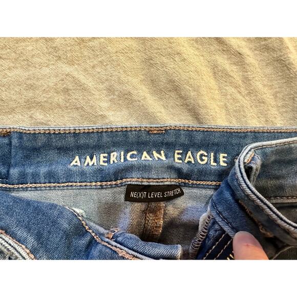 American Eagle Ripped Midi Shorts - Picture 2 of 7